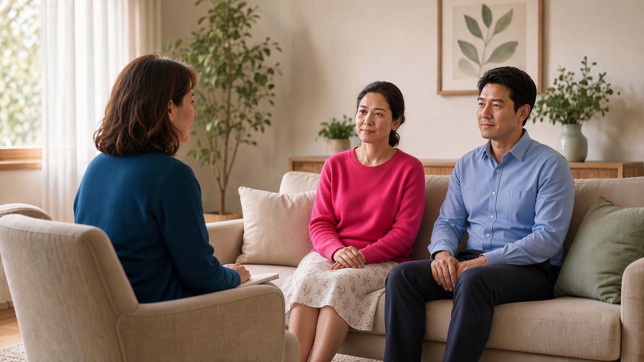 Couples counselling session at Tree of Life